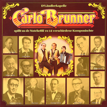 Us de Noteheftli/ LP mit Carlo Brunner 14 Titel Artikelnummer: 100220/DL (1980)